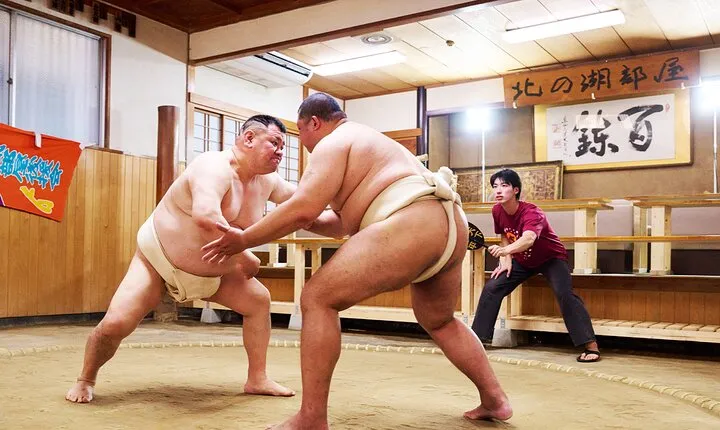 Tokyo Sumo Experience with Live Show & Audience Challenge