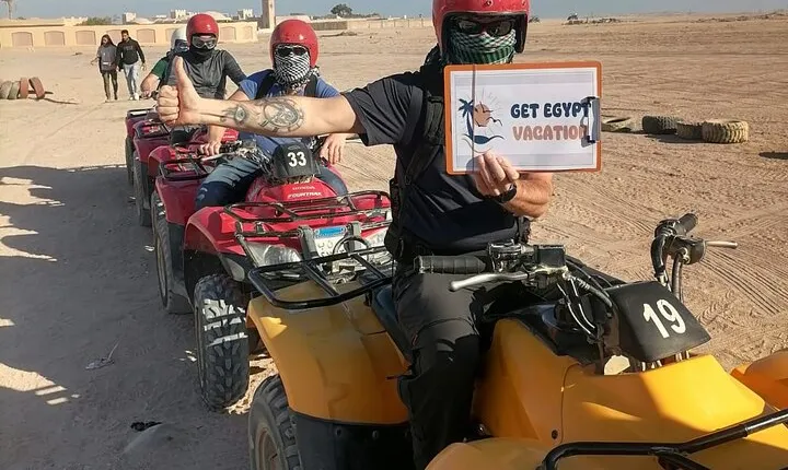 Sahara Park Safari Adventure from Hurghada's Makadi Bay