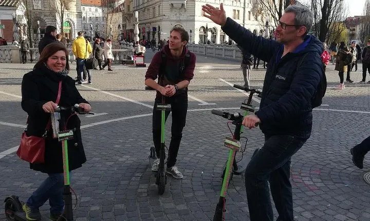 ELECTRIC SCOOTER GUIDED TOUR - Ljubljana