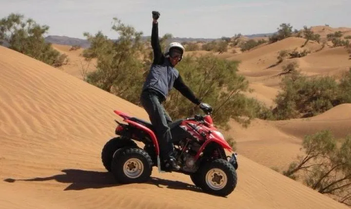 From Agadir: Quad Biking & Sand boarding halfday Experience
