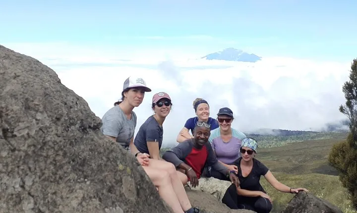 climb the KILIMANJARO via Lemosho route