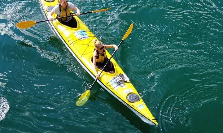 1 Hour Rental Deluxe Double Sea Kayak