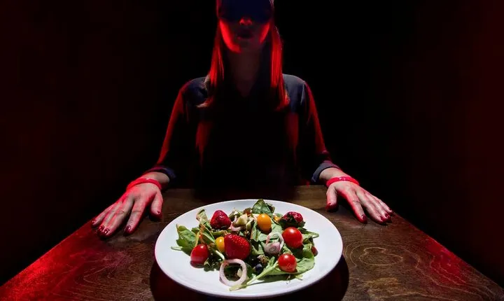 Dining in the Dark Admission Ticket with Private Pickup