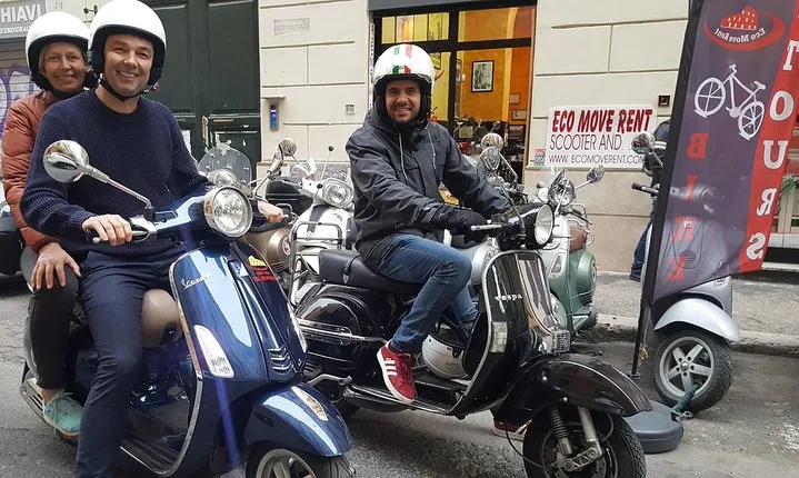 Vespa Self Drive Tour Secret Rome 3/4 hours