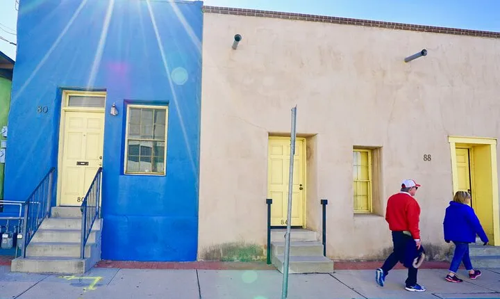 The Turquoise Trail Guided Downtown Tour, by the Presidio Museum
