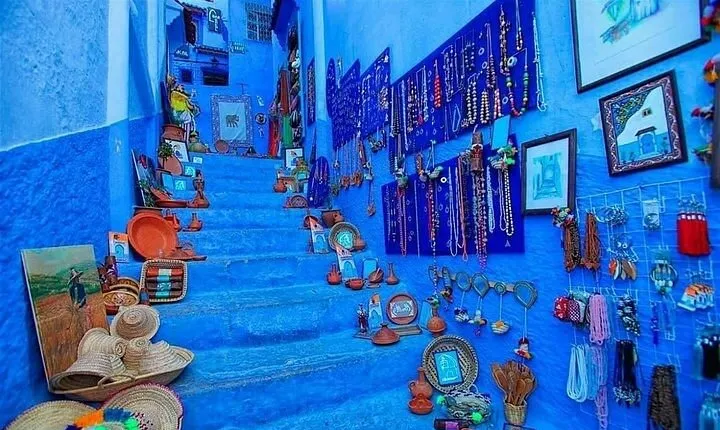 Full Day Tour The Blue City , CHEFCHAOUEN on small-group
