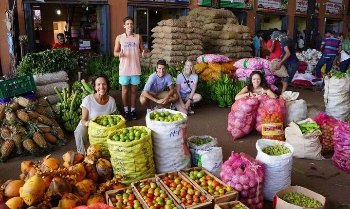 Local Market Tour & Cooking Demonstration with Lunch