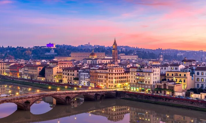 Florence Sunset Panoramic Tour: Piazzale Michelangelo & Fiesole