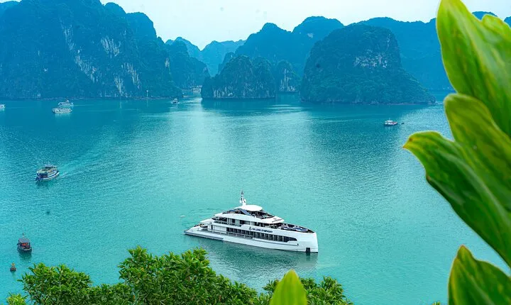 Top Luxury Ha Long Symphony Day Cruise With Lunch, Cave & Island