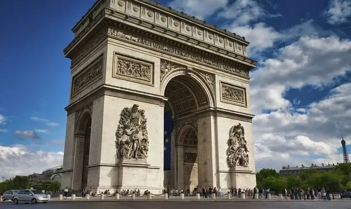 Paris Arc de Triomphe Entry and Mini Walking Tour