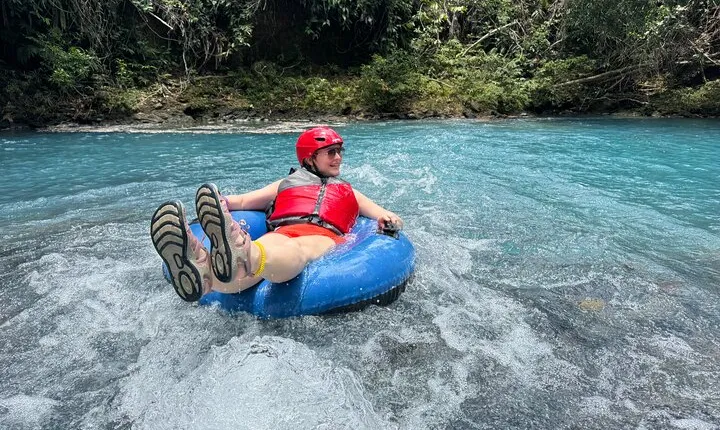 Tubing and Zipline Combo in Rio Celeste