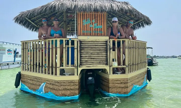 TAILFINS Destin Tiki Crab Island Dolphin Tour PRIVATE( 3 Hours)