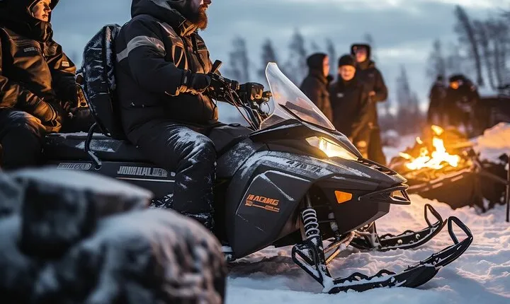 From Zakopane Snowmobile Ride with Bonfire and Transfer