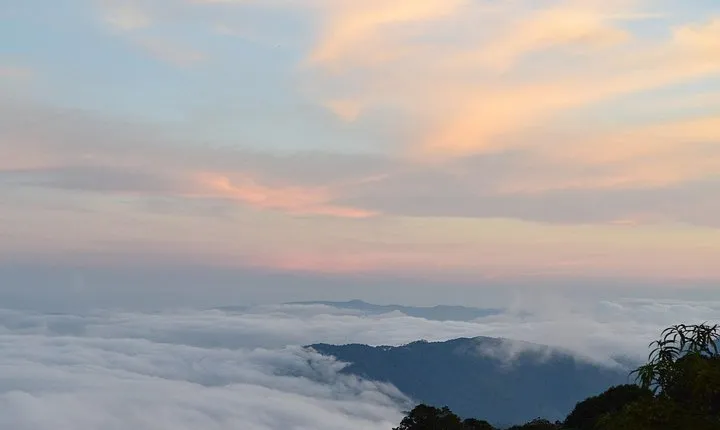 Doi Inthanon at afternoon and Hiking