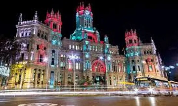 Madrid car with driver