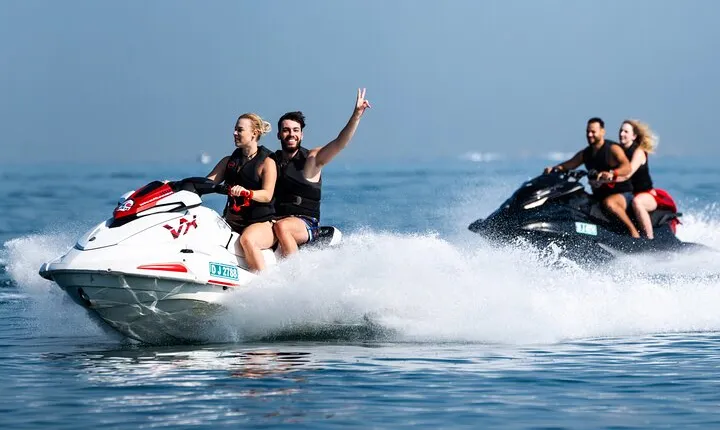 Exclusive 2HR Jet Ski TOUR-JBR & BLUEWATERS-ATLANTIS-BURJ AL ARAB