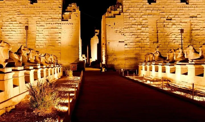 Luxor Sound and Light Show at Karnak Temple