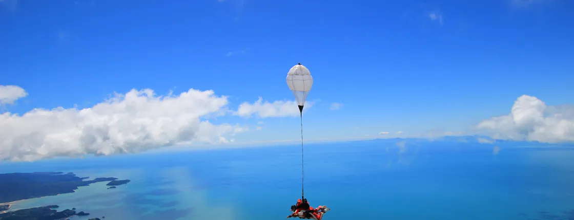 10,000ft tandem skydive over Abel Tasman