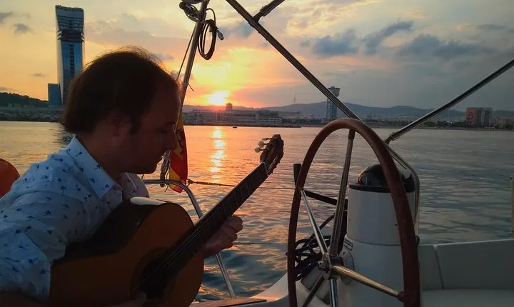 Sunset Sailing Experience w/ Live Spanish Guitar & Spanish Tapas