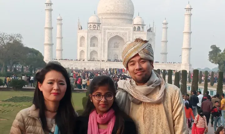 Saniya's One day tour and Home visiting in Agra