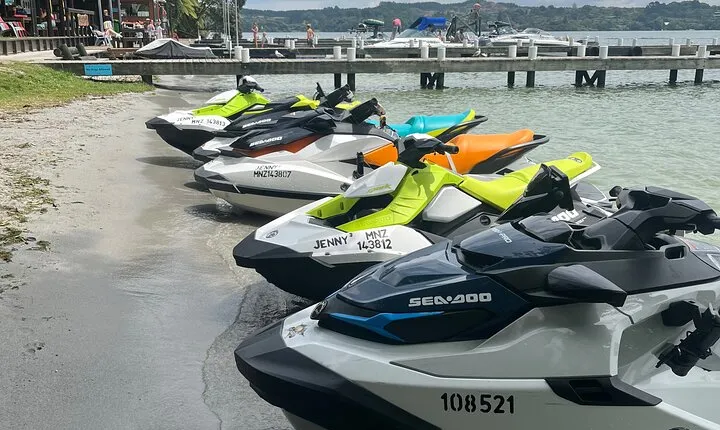 Geothermal Jetski Tour Self Guided Lake Rotoiti Hot Mineral Pools