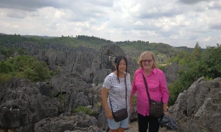  1-Day Stone Forest Geological Park Private Tour with the Lunch from Kunming