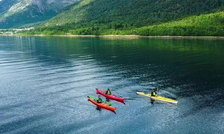 Small-Group Kayaking - With Citizen Science - from Senja