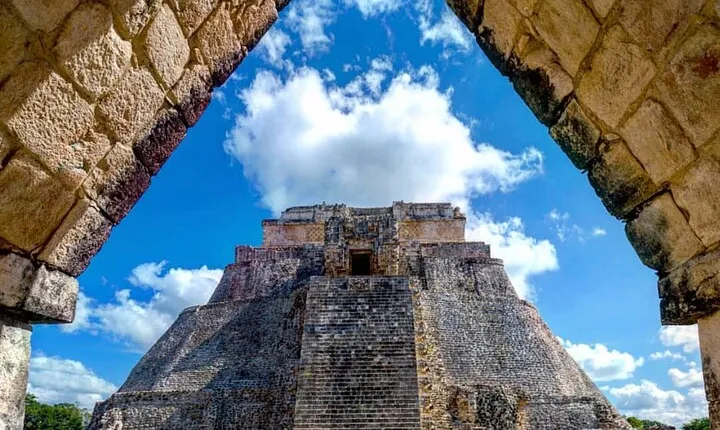 Guided tour of Uxmal, Kabah and Cenote with Lunch from Merida