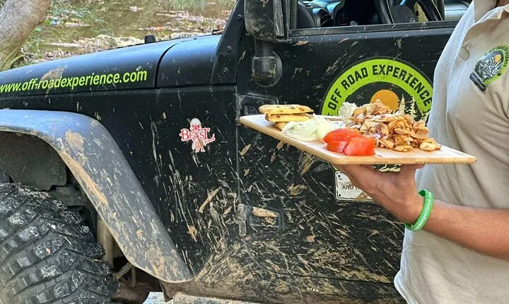 Offroad experience jeep tour and lunch in nature