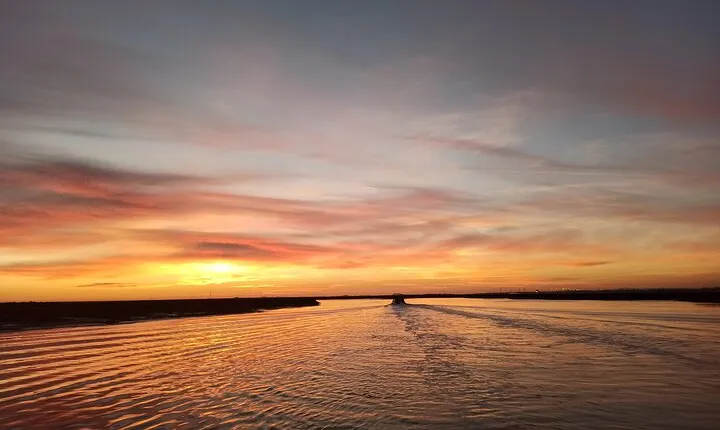Ria Formosa Sunset 1 hour Boat Trip in Faro