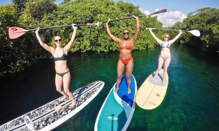 Cenote Paddleboarding and Snorkeling in Tulum
