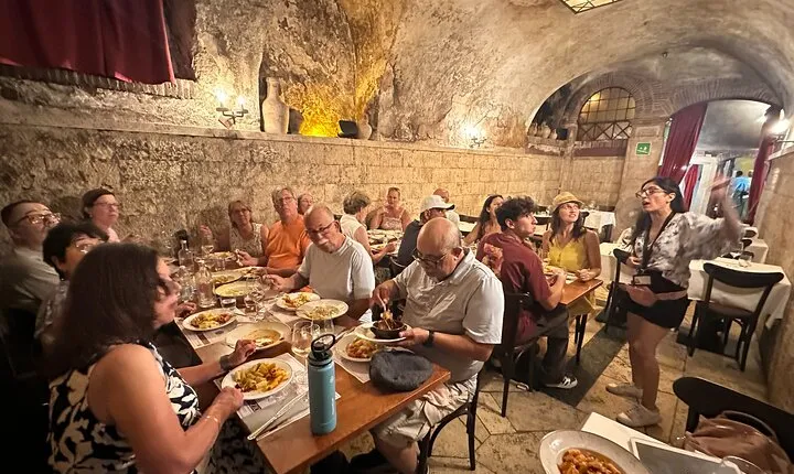 Underground Rome Tour: Food Wine and Hidden Treasures Sightseeing