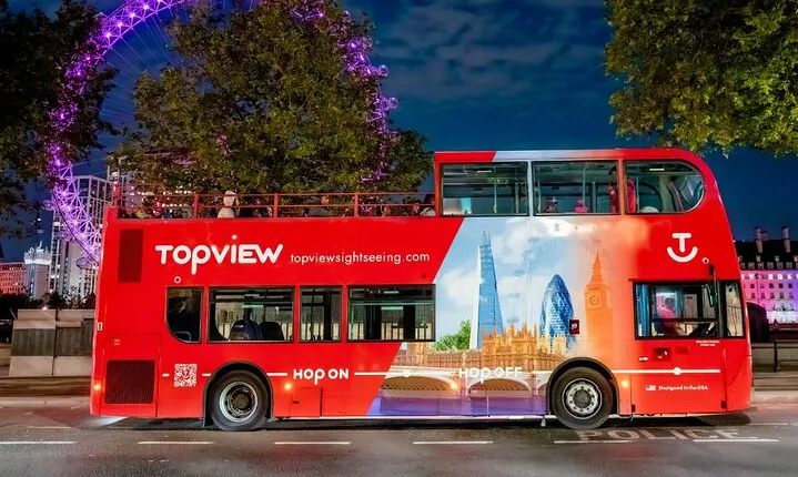 TopView® London Night Tour: See the City Lights
