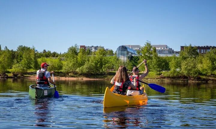 Cultural Canoe Trip around Rovaniemi