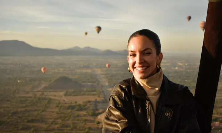 Hot air balloon flight from CDMX all inclusive