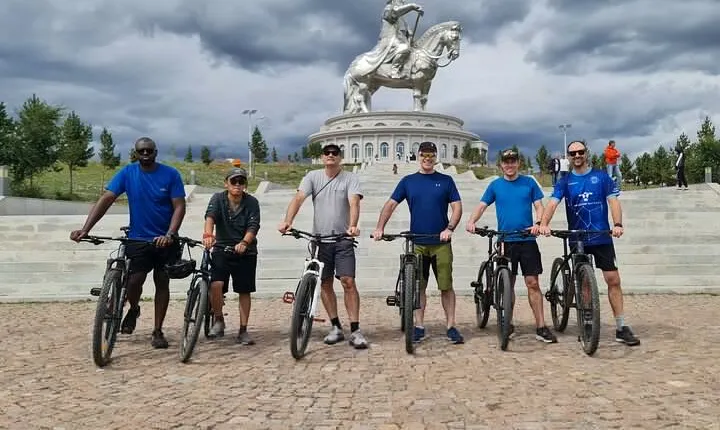 Full Day Mountain Biking Tour in Khan Khenty National Park