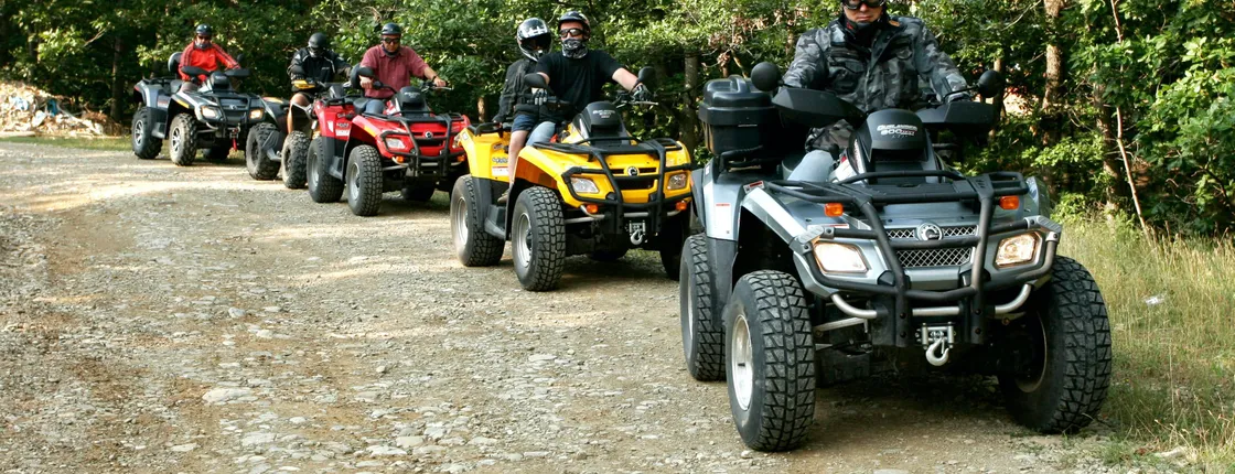 Balkan Mountains quad safari small-group morning tour
