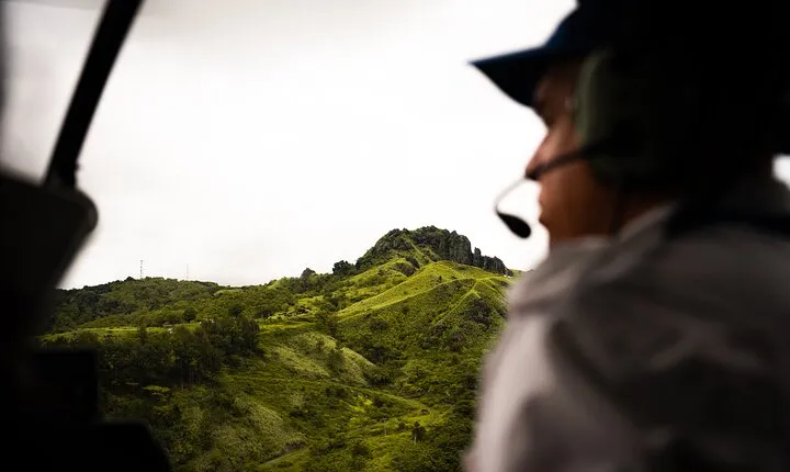 Fiji Private Helicopter Tour Sleeping Giant and Koroyanitu Heritage Park