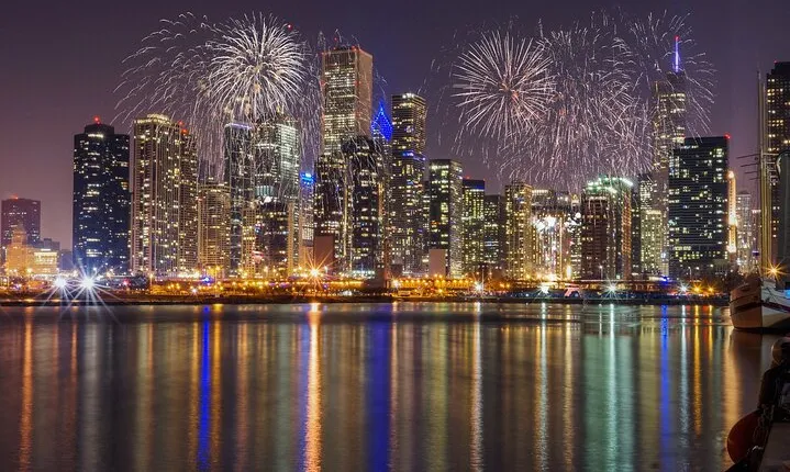 Chicago's Fireworks Show aboard Tall Ship Windy! 