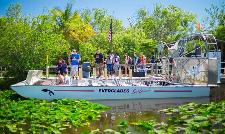 Everglades Park from Miami with Roundtrip Transportation 