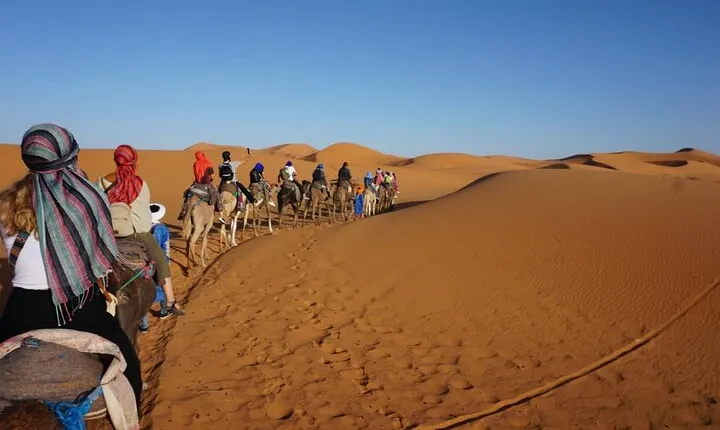 5 Days Desert Tour via Chefchaoun and Fes From Tangier