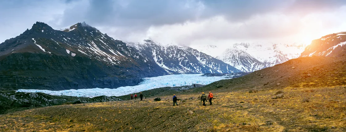 Skaftafell Blue Ice Cave and Glacier hike small group tour