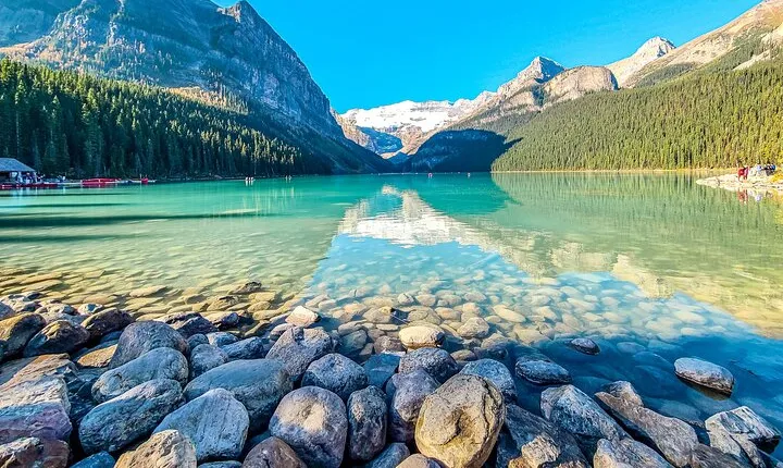 Moraine Lake, Lake Louise, Banff Town, Johnston Canyon from Banff