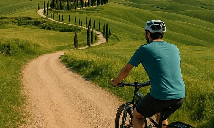 Tuscan Hills by E-bike: gentle ride, stunning views