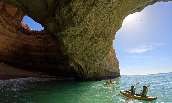 Private Kayak Experience In Benagil Cave with 4K Photos