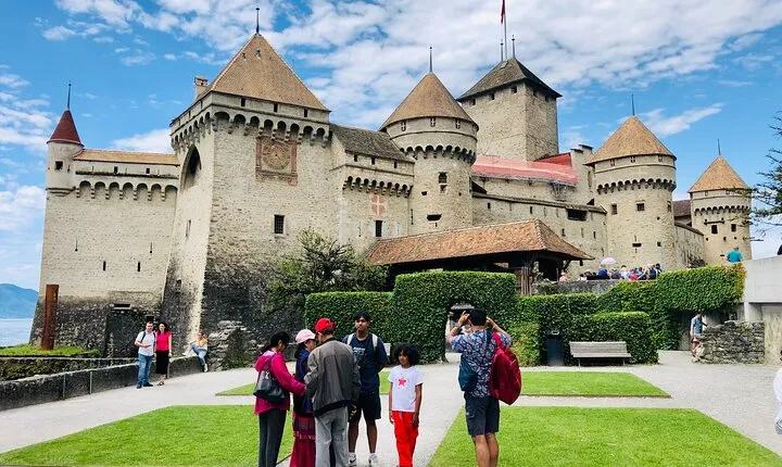 Geneva day tour to Chillon castle and Chaplin's World