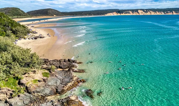 Surf Safari & Beach 4WD Day Tour (Noosa to Double Island Point)