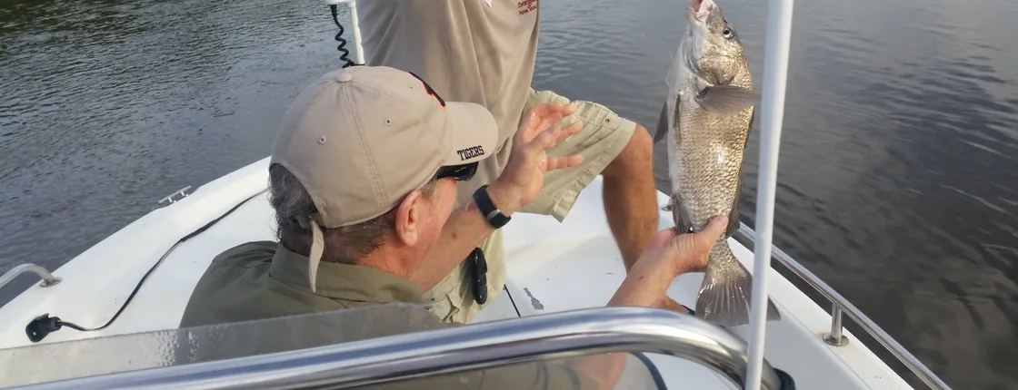 Marco Island family fishing and boating tour