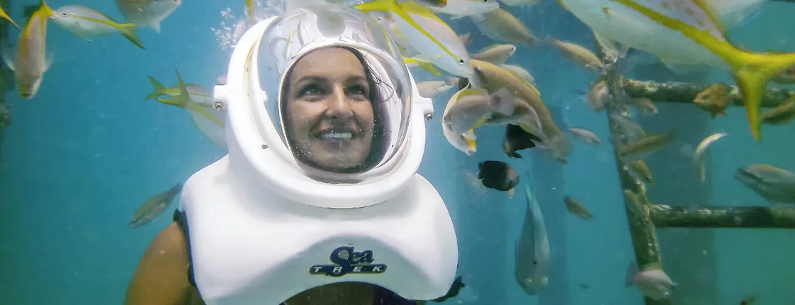 De Palm Island underwater helmet walk