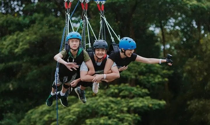 Giant Swing Experience at Skypark Sentosa | Singapore